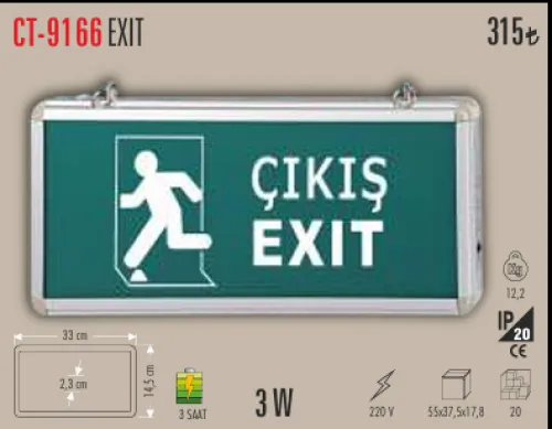 CATA EXİT ÇIKIŞ