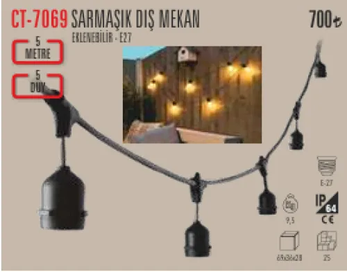 CATA SARMAŞIK DIŞ MEKAN 5 MT