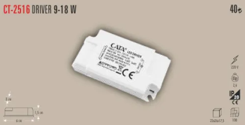 CATA LED DRİVER 9-18W 