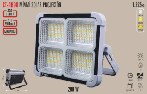 CATA MİAMİ SOLAR PROJEKTÖR